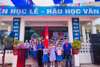 TRƯỜNG TIỂU HỌC TỊNH HÀ TỔ CHỨC ĐẠI HỘI LIÊN ĐỘI NHIỆM KỲ NĂM HỌC 2025-2026