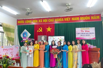 TRƯỜNG TIỂU HỌC TỊNH HÀ KỈ NIỆM 115 NĂM NGÀY QUỐC TẾ PHỤ NỮ 8.3