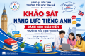 TRƯỜNG TIỂU HỌC TỊNH HÀ TỔ CHỨC KHẢO SÁT ĐÁNH GIÁ NĂNG LỰC TIẾNG ANH DÀNH CHO GIÁO VIÊN